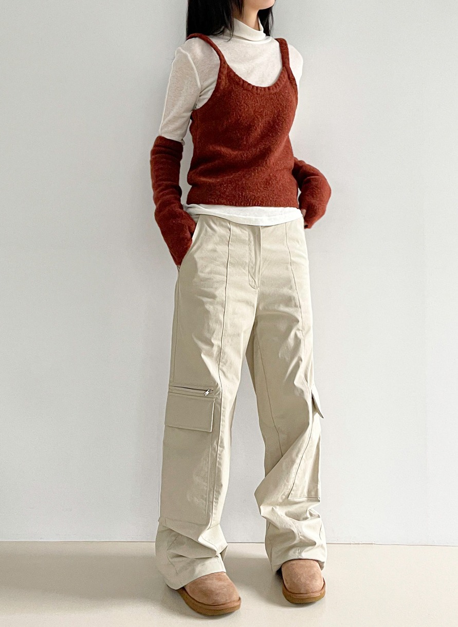 coz polar t shirts / dear warmer knit / arc padding pants set cody