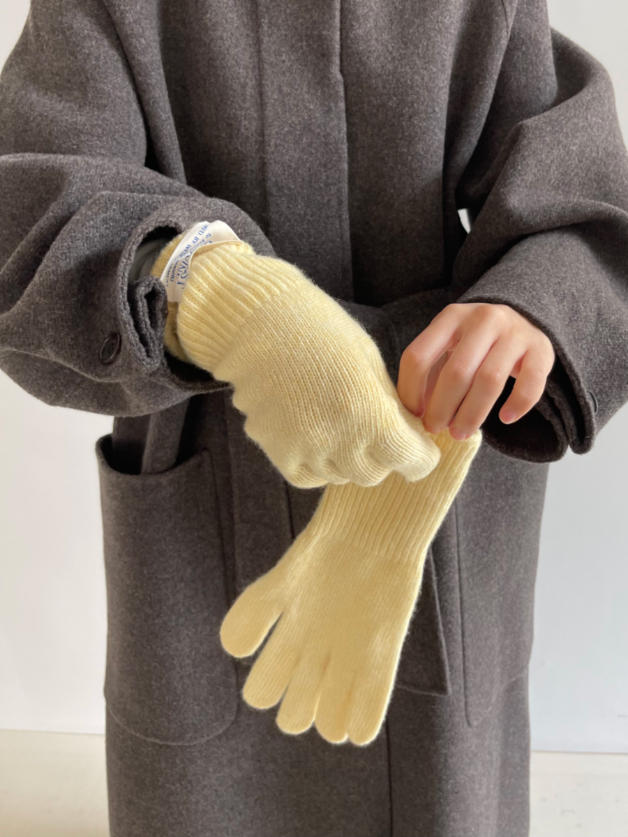 pure wool whole garment gloves